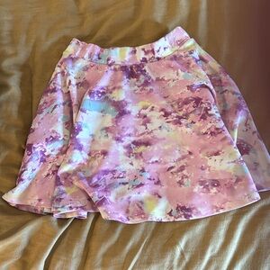 Hot topic watercolor print skirt